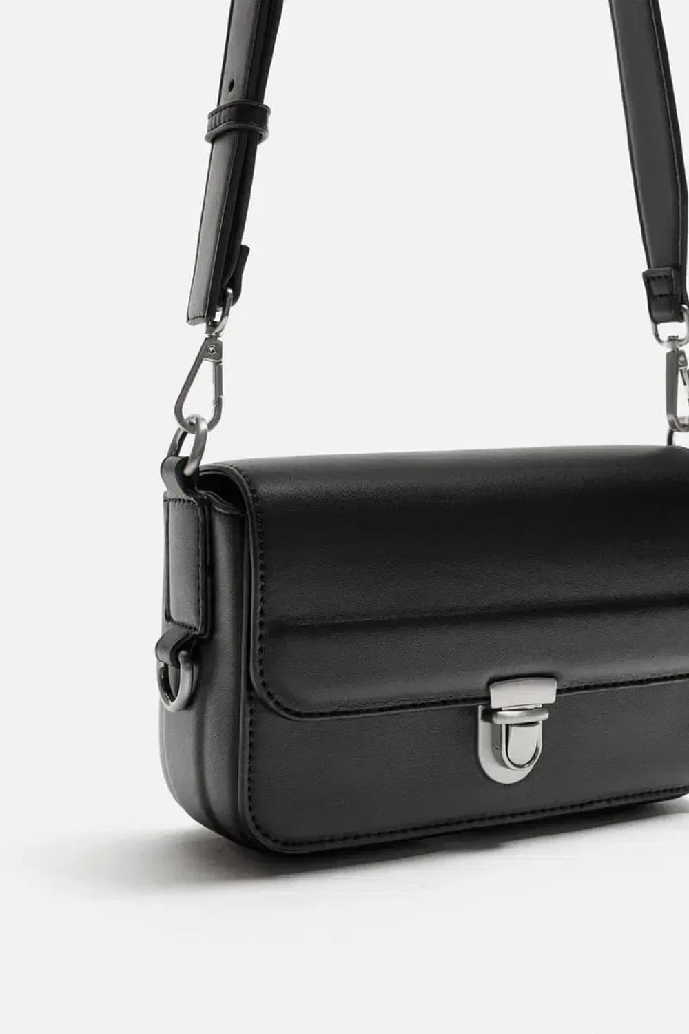 자라 블랙 미니 크로스바디 백 크로스백 가방 상품이미지4