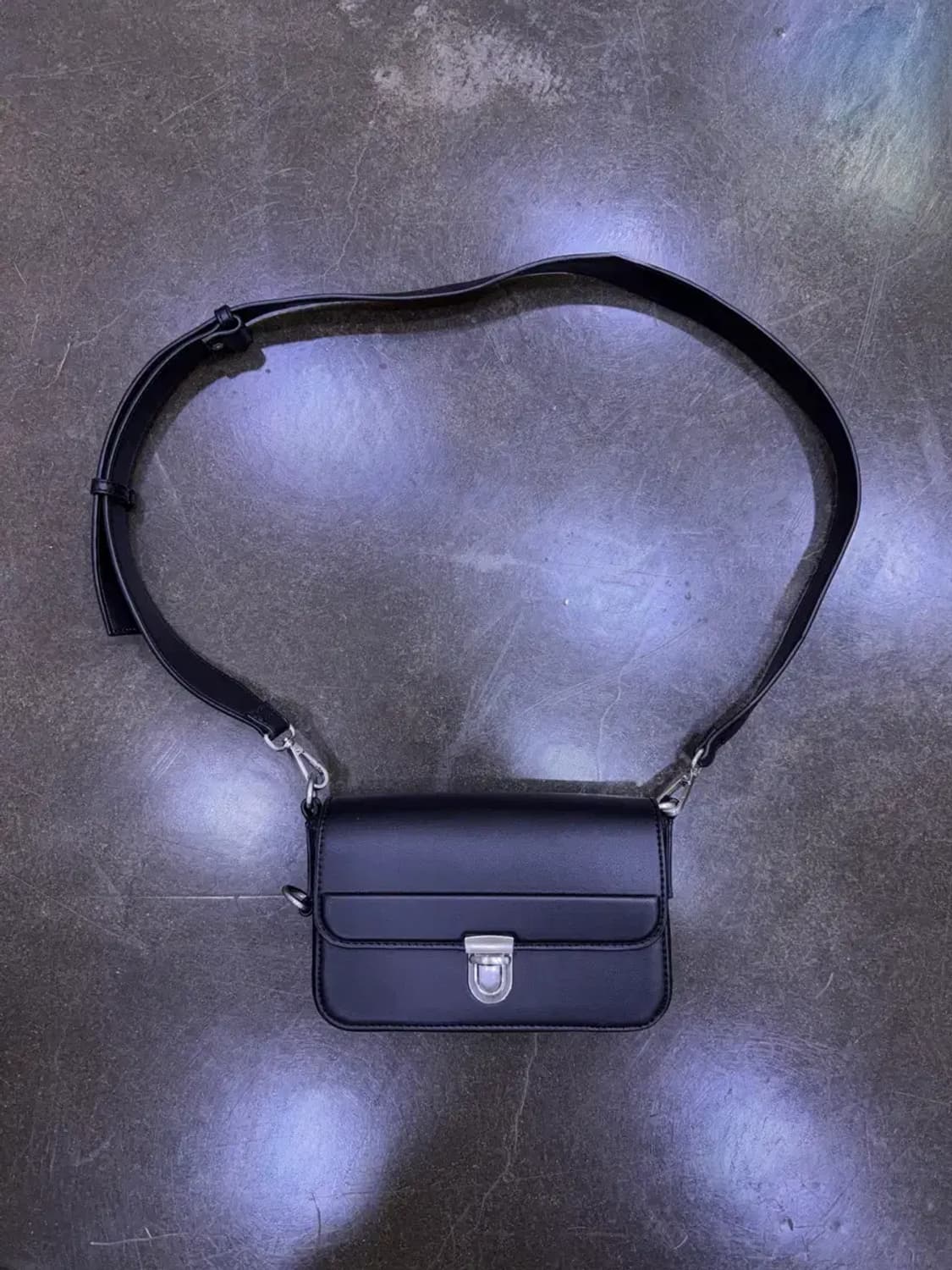 자라 블랙 미니 크로스바디 백 크로스백 가방 상품이미지5