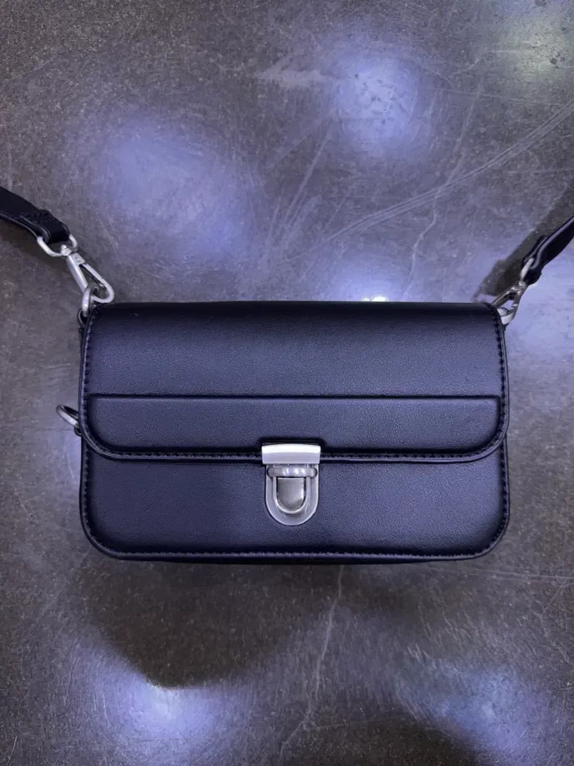 자라 블랙 미니 크로스바디 백 크로스백 가방 상품이미지6