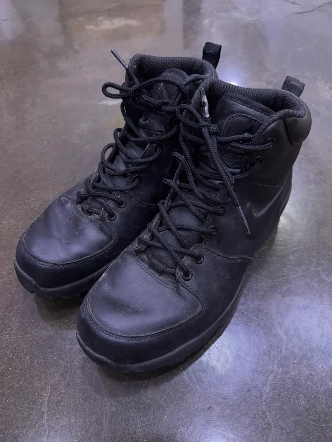 나이키 acg 마노아 레더 올블랙 트리플블랙 슈즈 260 상품이미지1