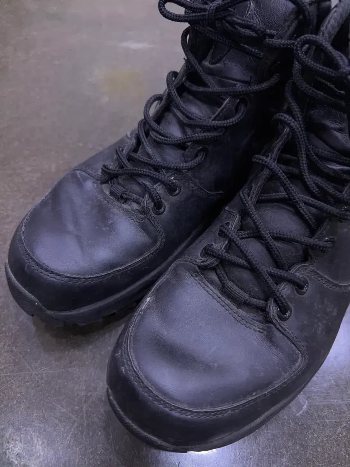 나이키 acg 마노아 레더 올블랙 트리플블랙 슈즈 260 상품이미지3