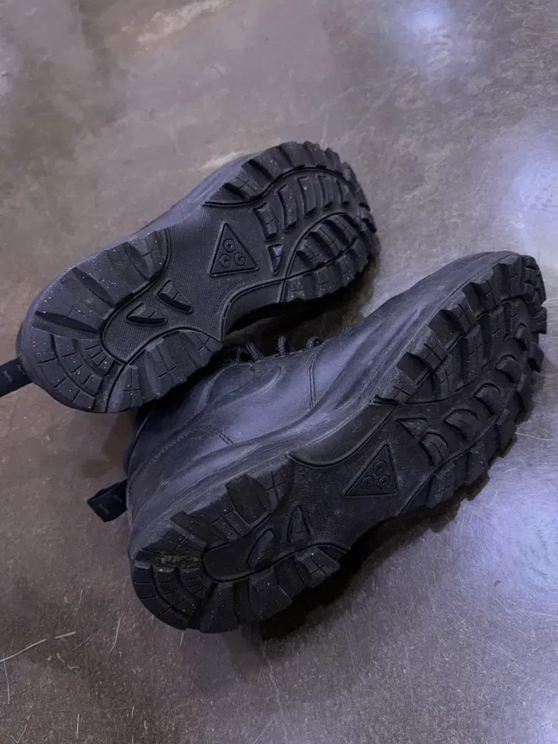 나이키 acg 마노아 레더 올블랙 트리플블랙 슈즈 260 상품이미지8