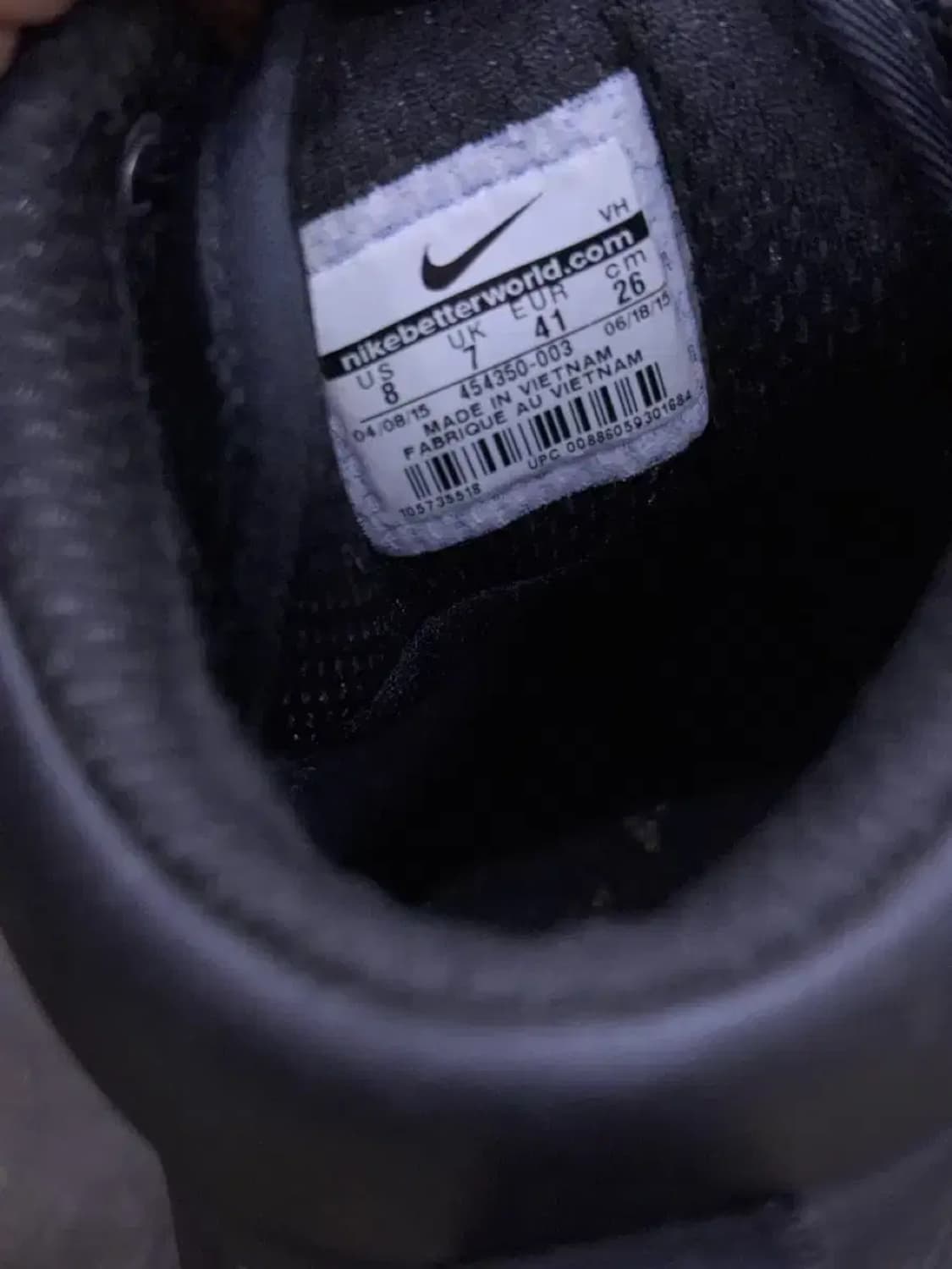 나이키 acg 마노아 레더 올블랙 트리플블랙 슈즈 260 상품이미지9