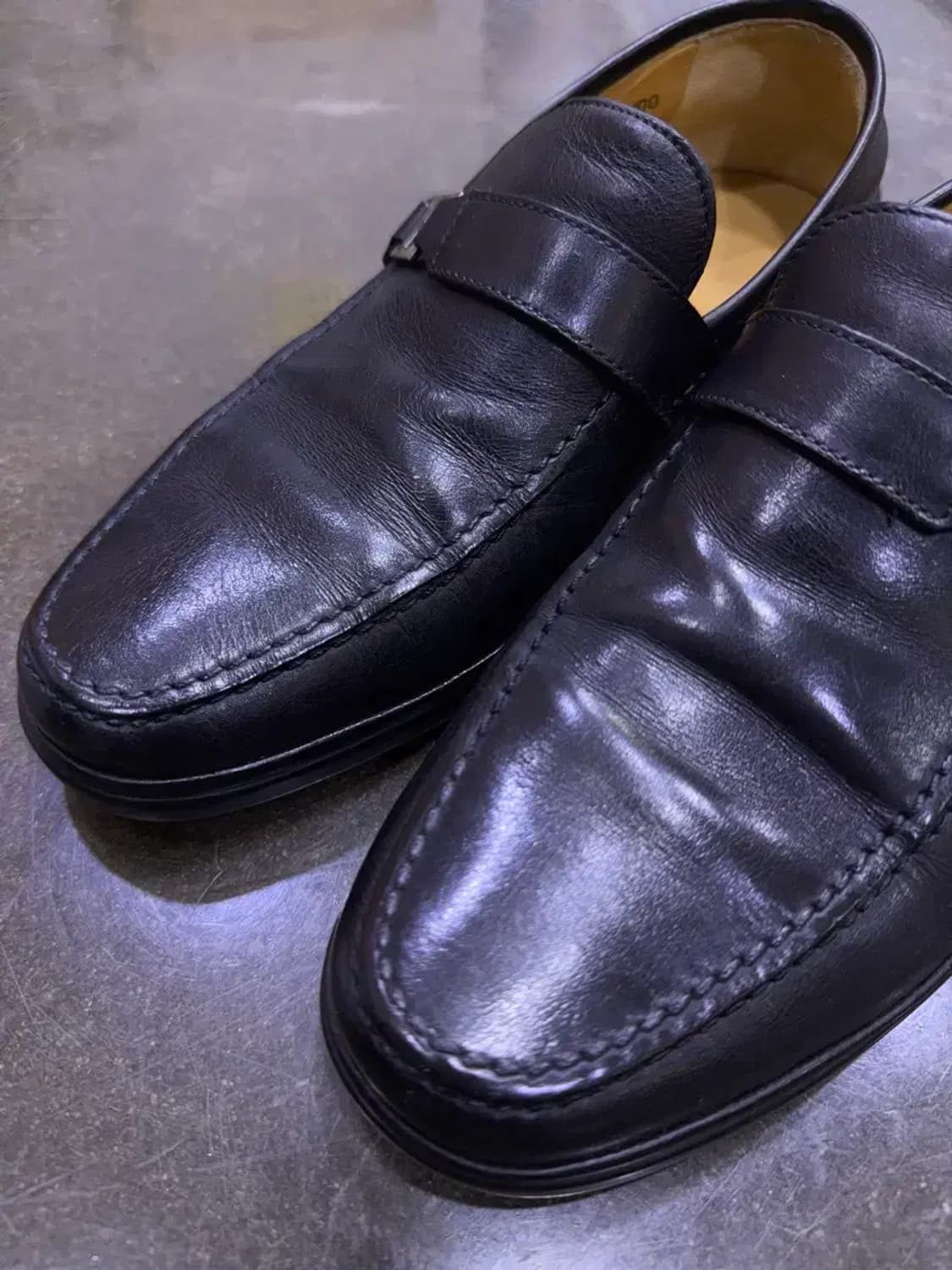 발리 B로고 클래식 로퍼 뉴 칼리 구두 슈즈 6.5 (255) 상품이미지3