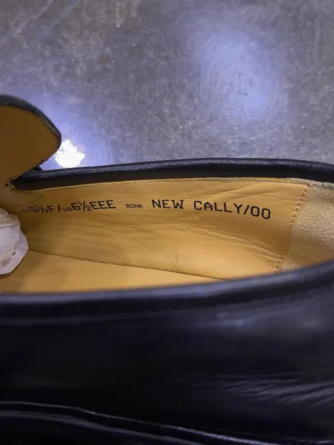 발리 B로고 클래식 로퍼 뉴 칼리 구두 슈즈 6.5 (255) 상품이미지9