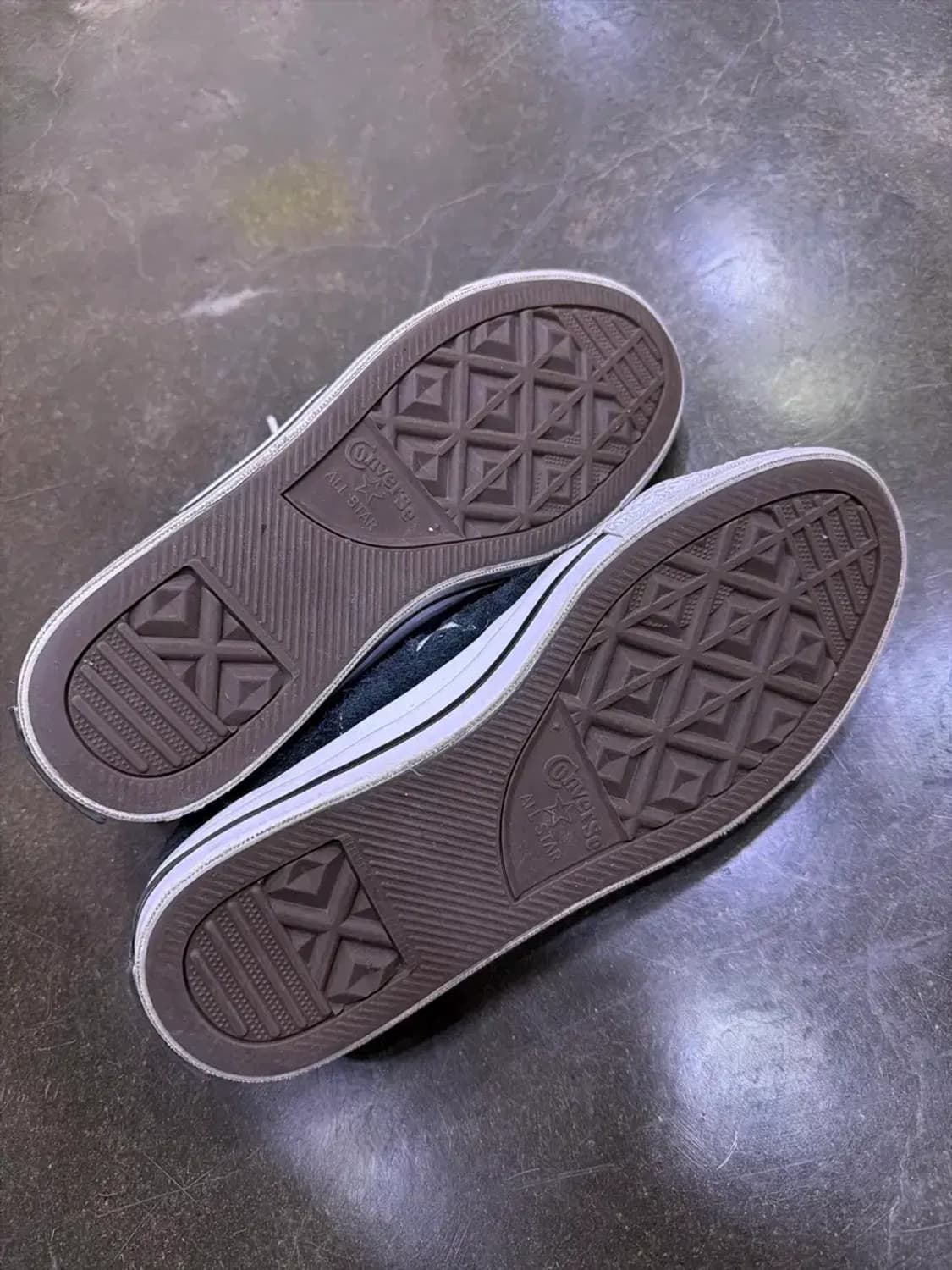 컨버스 원스타 로우 스웨이드 스니커즈 블랙 255 상품이미지9