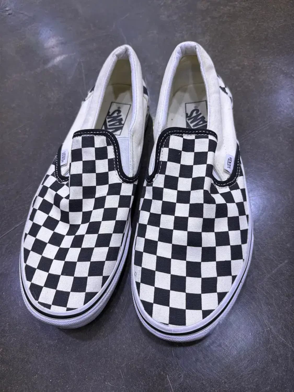 반스 체커보드 슬립온 스니커즈 275 상품이미지2