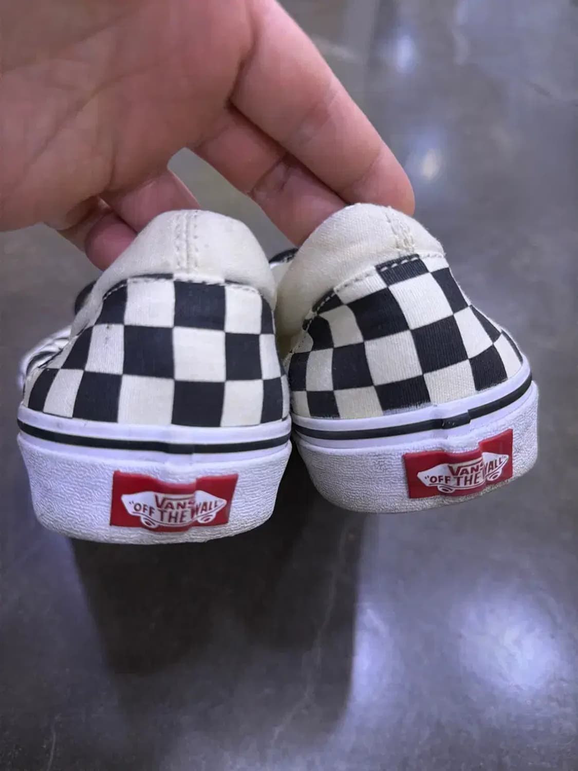 반스 체커보드 슬립온 스니커즈 275 상품이미지6