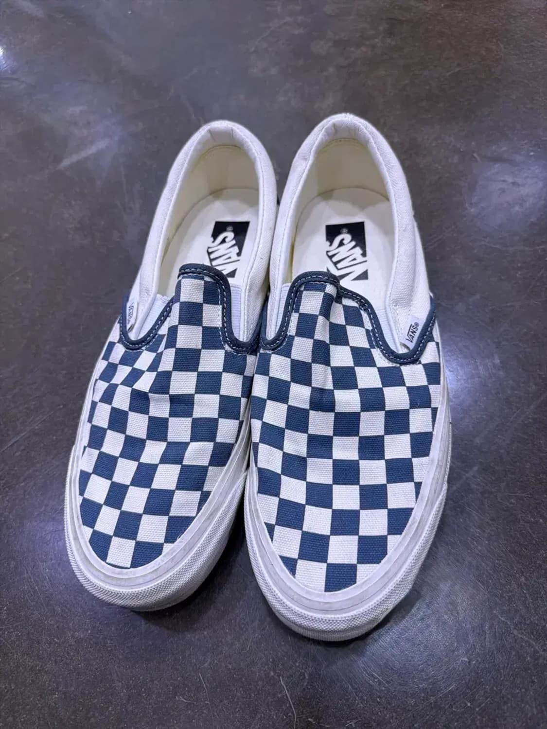 반스 프리미엄 클래식 슬립온 98 체커보드 스타게이저 블루 260 상품이미지2