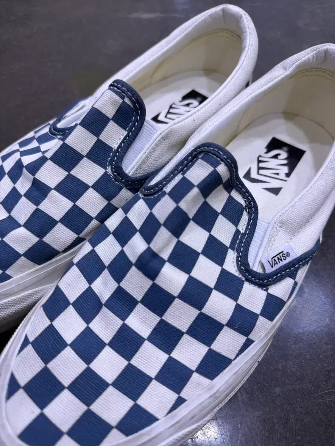 반스 프리미엄 클래식 슬립온 98 체커보드 스타게이저 블루 260 상품이미지4