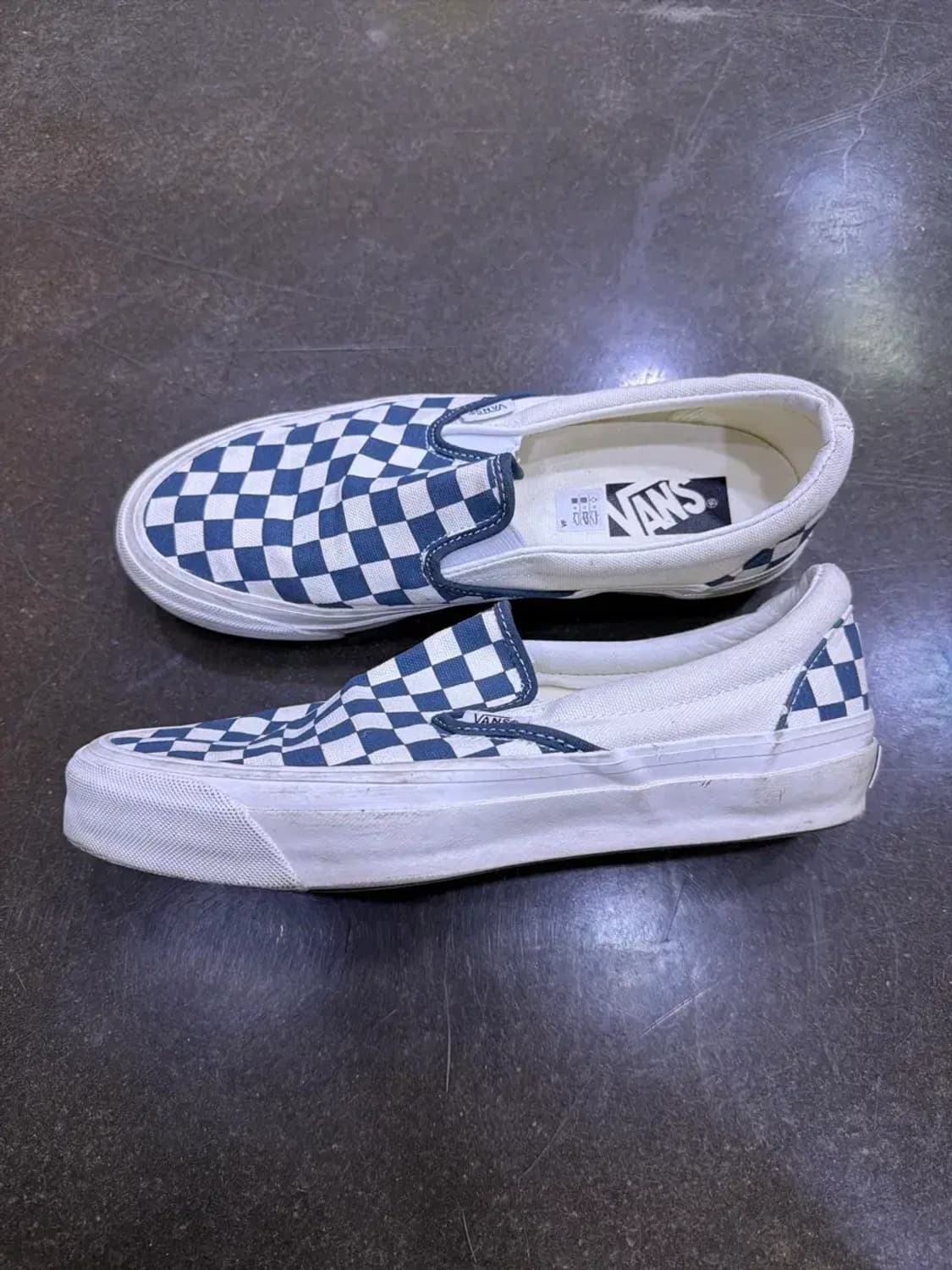 반스 프리미엄 클래식 슬립온 98 체커보드 스타게이저 블루 260 상품이미지6