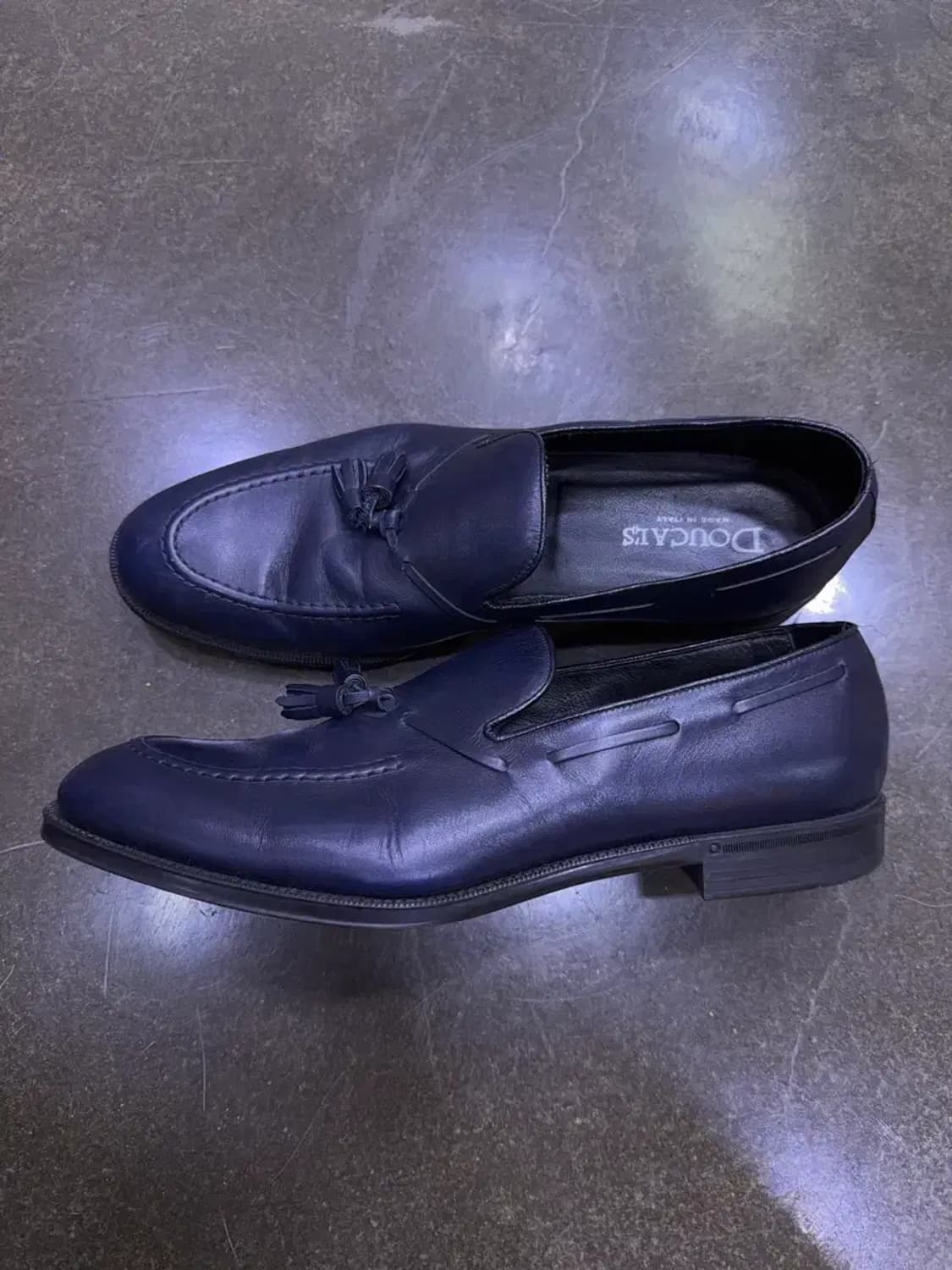 듀칼스 U팁 태슬로퍼 다크 블루 네이비 슈즈 43 상품이미지6