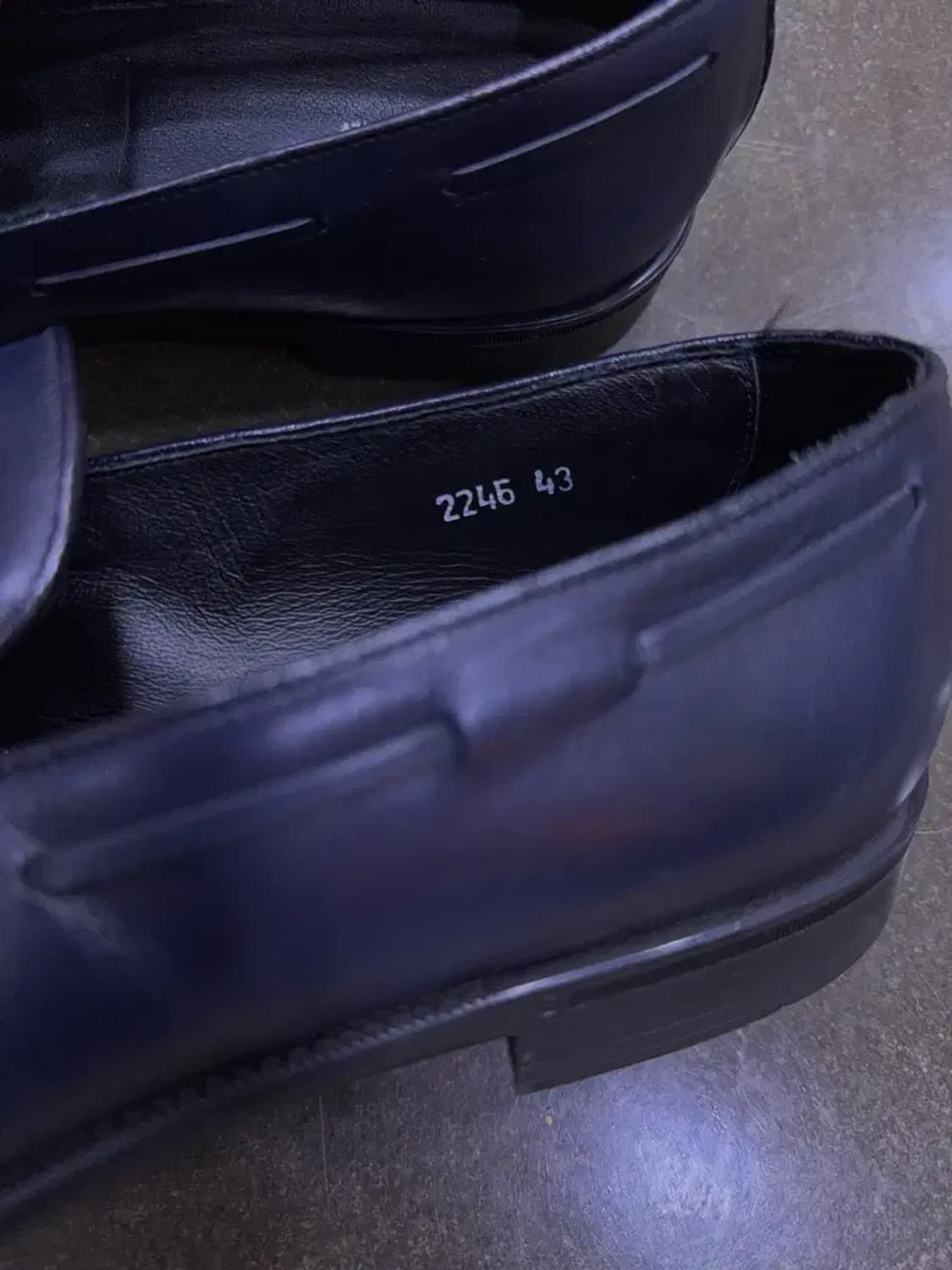 듀칼스 U팁 태슬로퍼 다크 블루 네이비 슈즈 43 상품이미지9