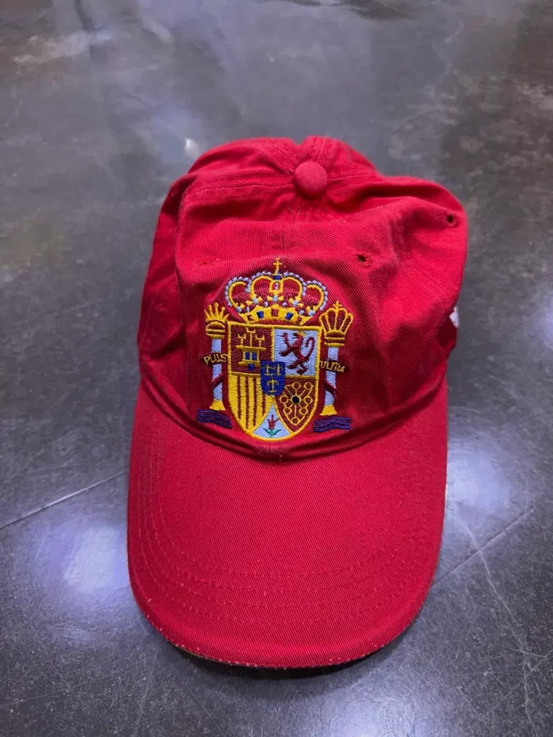아디다스 오리지널 스페인 국가대표 엠블럼 볼캡 레드 상품이미지2