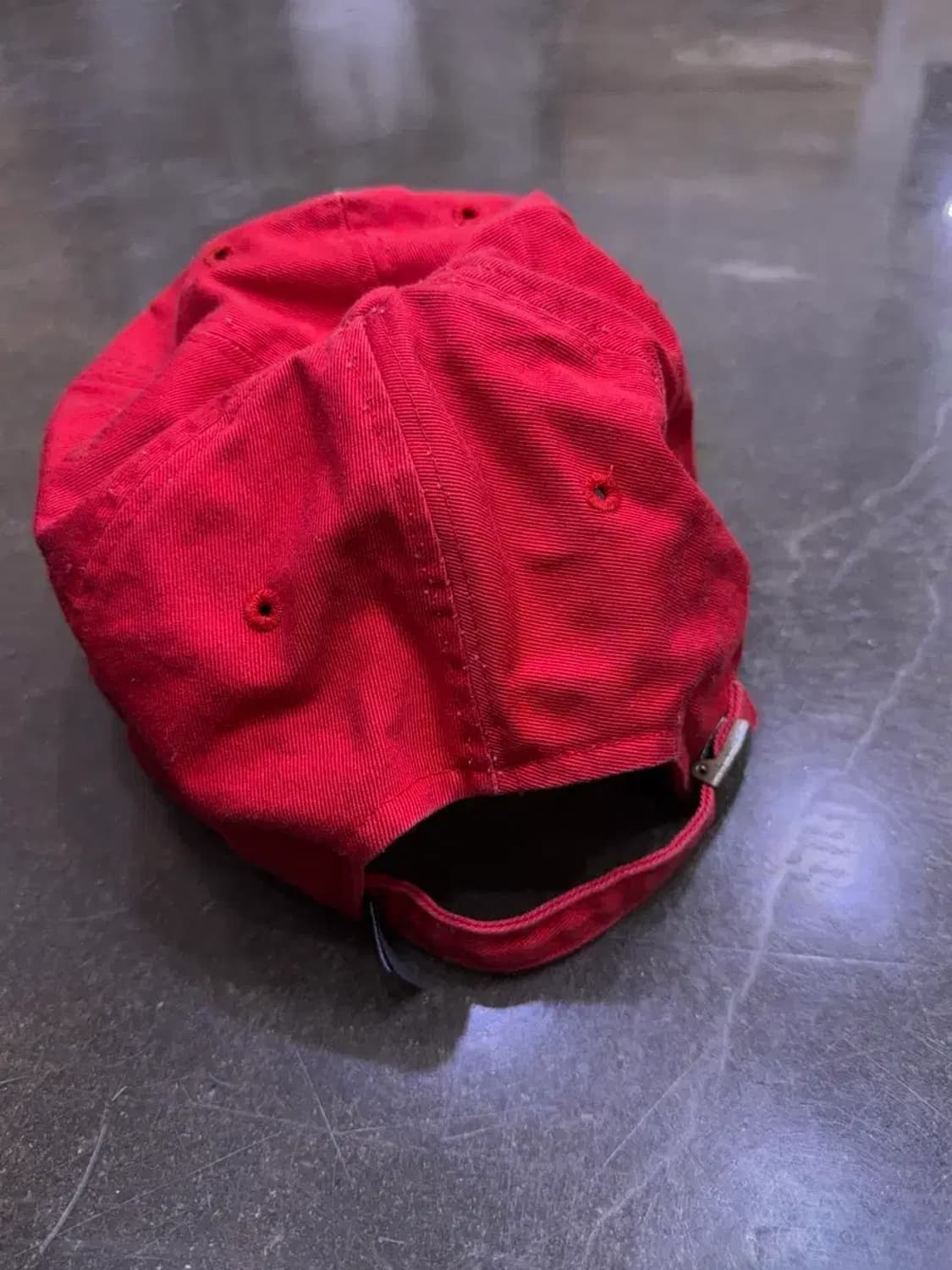 아디다스 오리지널 스페인 국가대표 엠블럼 볼캡 레드 상품이미지5