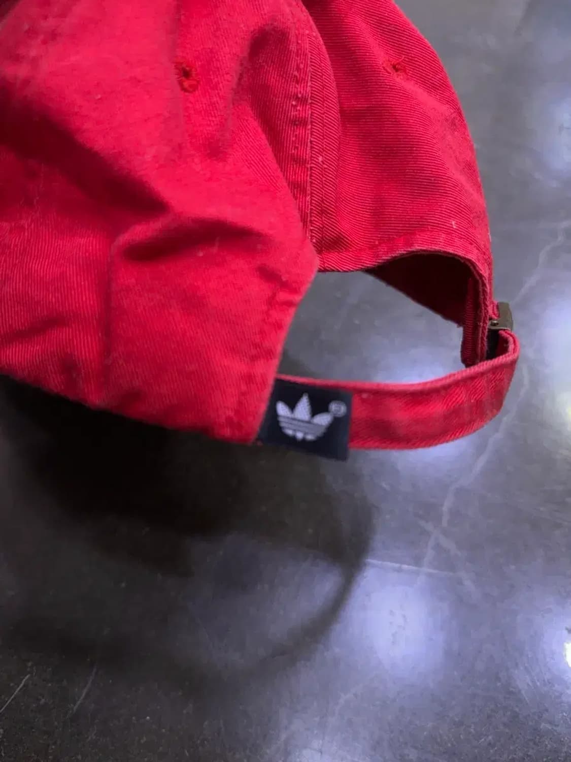 아디다스 오리지널 스페인 국가대표 엠블럼 볼캡 레드 상품이미지6