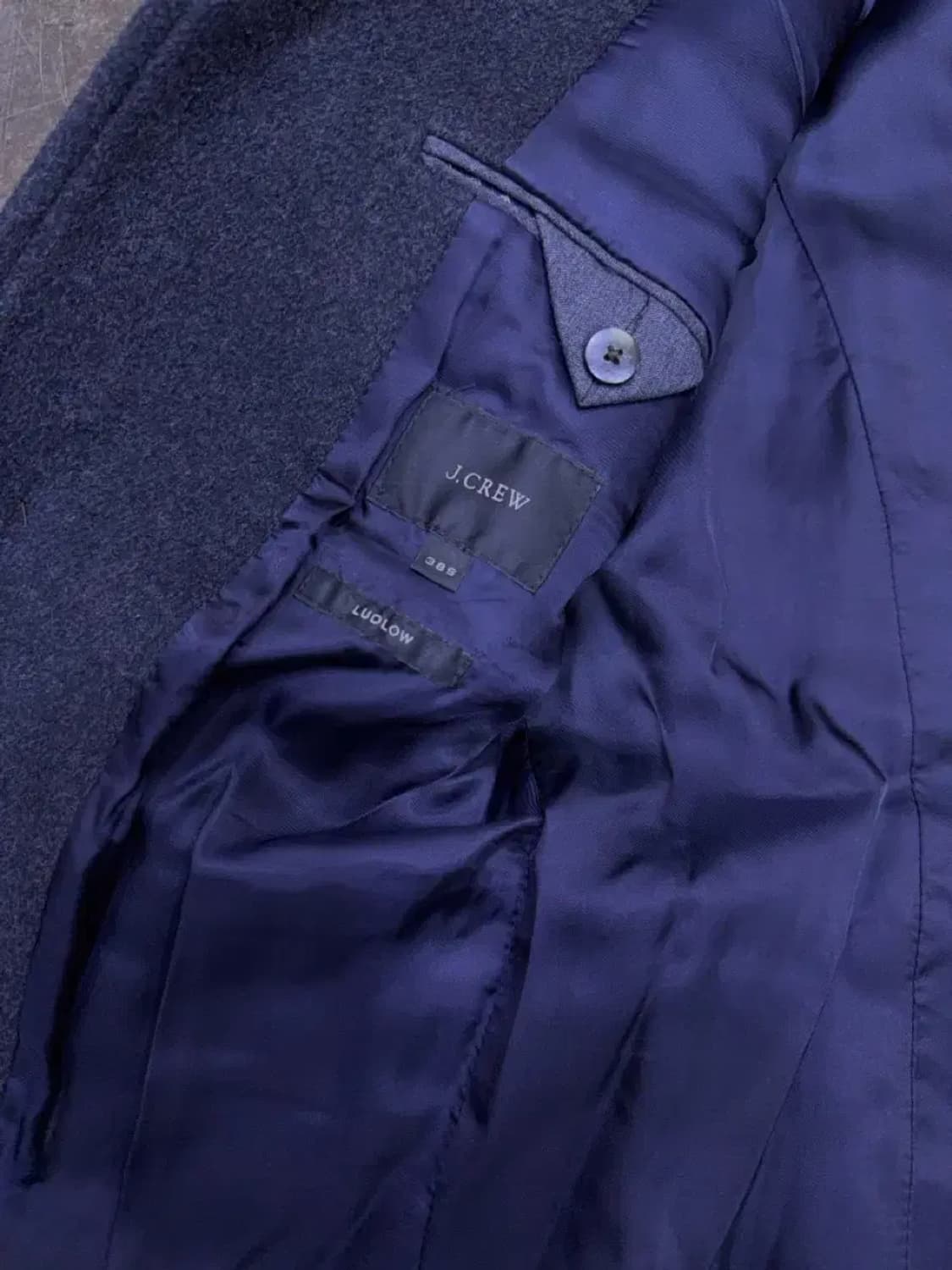 제이크루 Ludlow 이태리 메이드 울 캐시미어 싱글코트 차콜 38S 상품이미지9