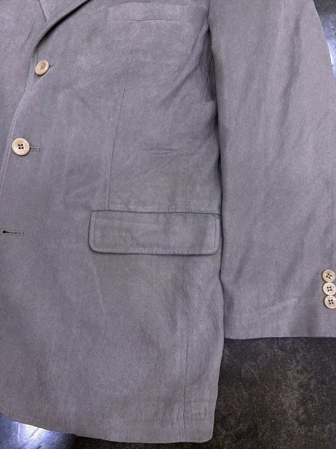 라코스테 코듀로이 캐쥬얼 싱글 3버튼 자켓 블레이저 95 상품이미지5