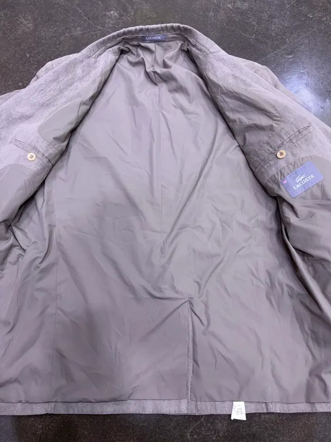 라코스테 코듀로이 캐쥬얼 싱글 3버튼 자켓 블레이저 95 상품이미지7