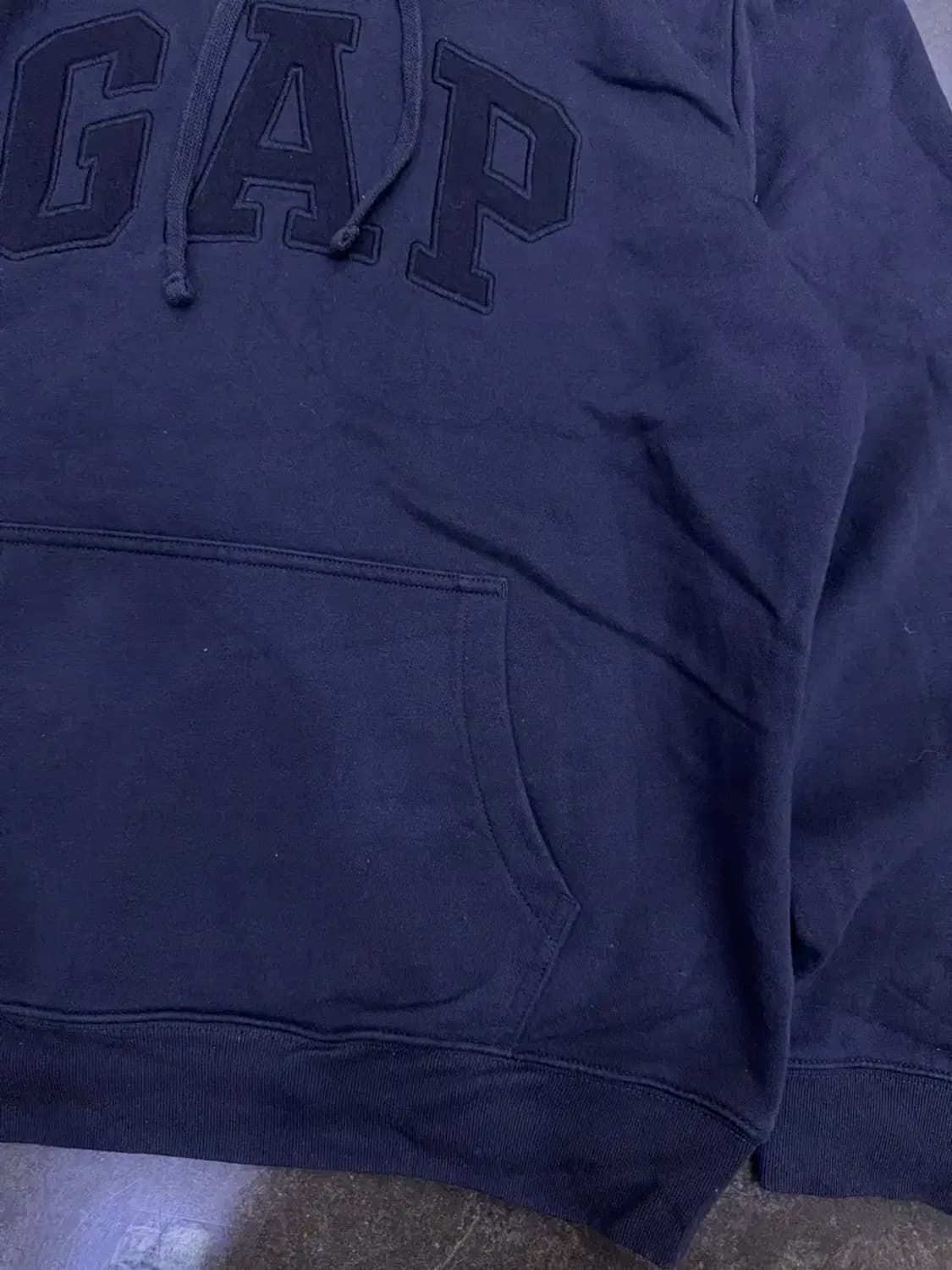 GAP 갭 로고 약기모 후드티 후디 블랙 L 상품이미지5