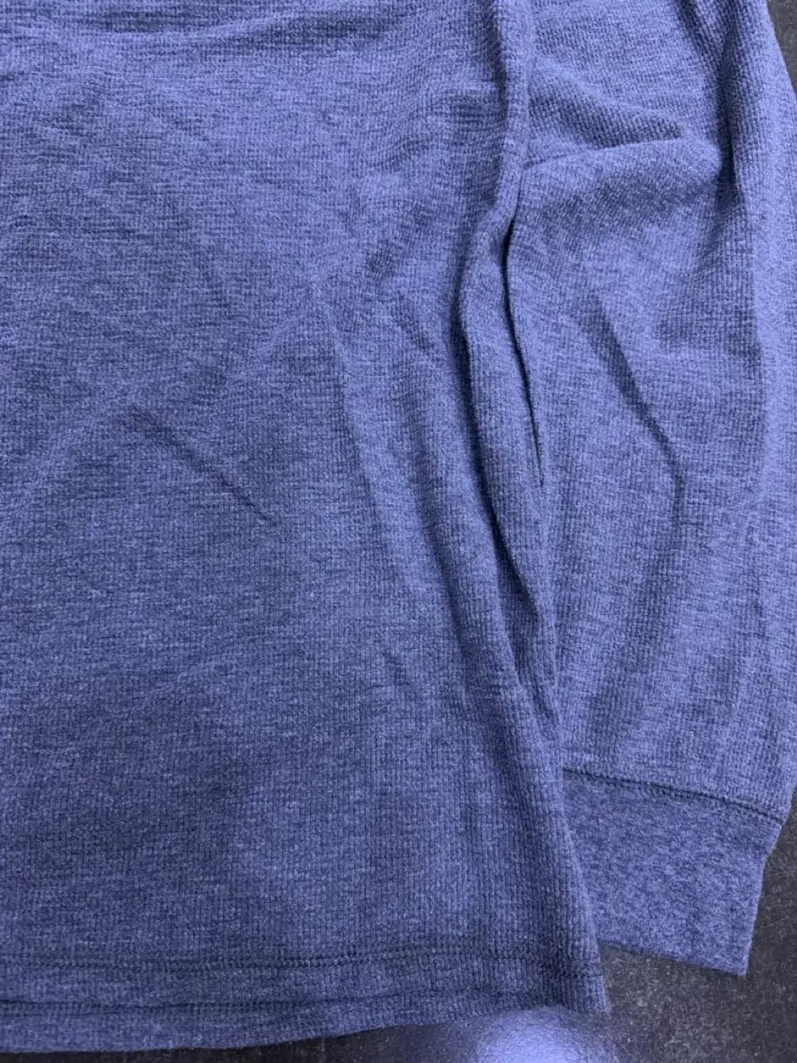 폴로 랄프로렌 폴로베어 자수 와플 긴팔 티셔츠 그레이 L 상품이미지4