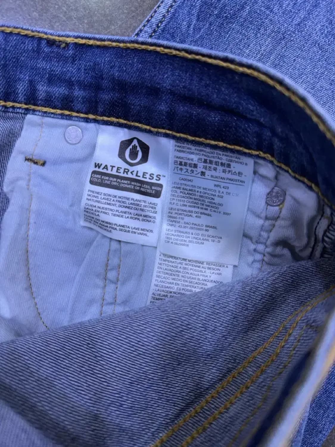 리바이스 514 빈티지 워싱 스트레이트핏 데님팬츠 청바지 31 상품이미지8