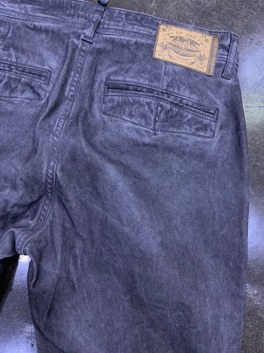 시리즈 힙스터 빈티지 그레이 다잉 데님팬츠 78 (30) 상품이미지7