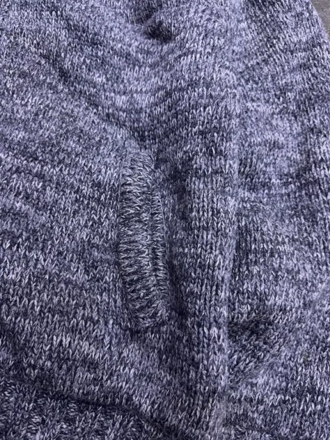 빈폴 클래식 보카시 헤비 울 니트 집업 체크패턴 스웨터 100 상품이미지6