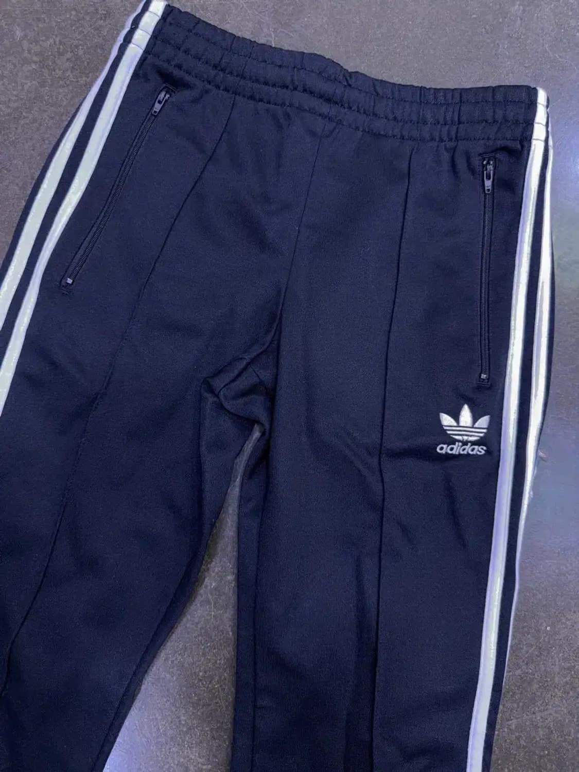 아디다스 오리지널 유로파 삼선 트레이닝 트랙팬츠 블랙 S 상품이미지5