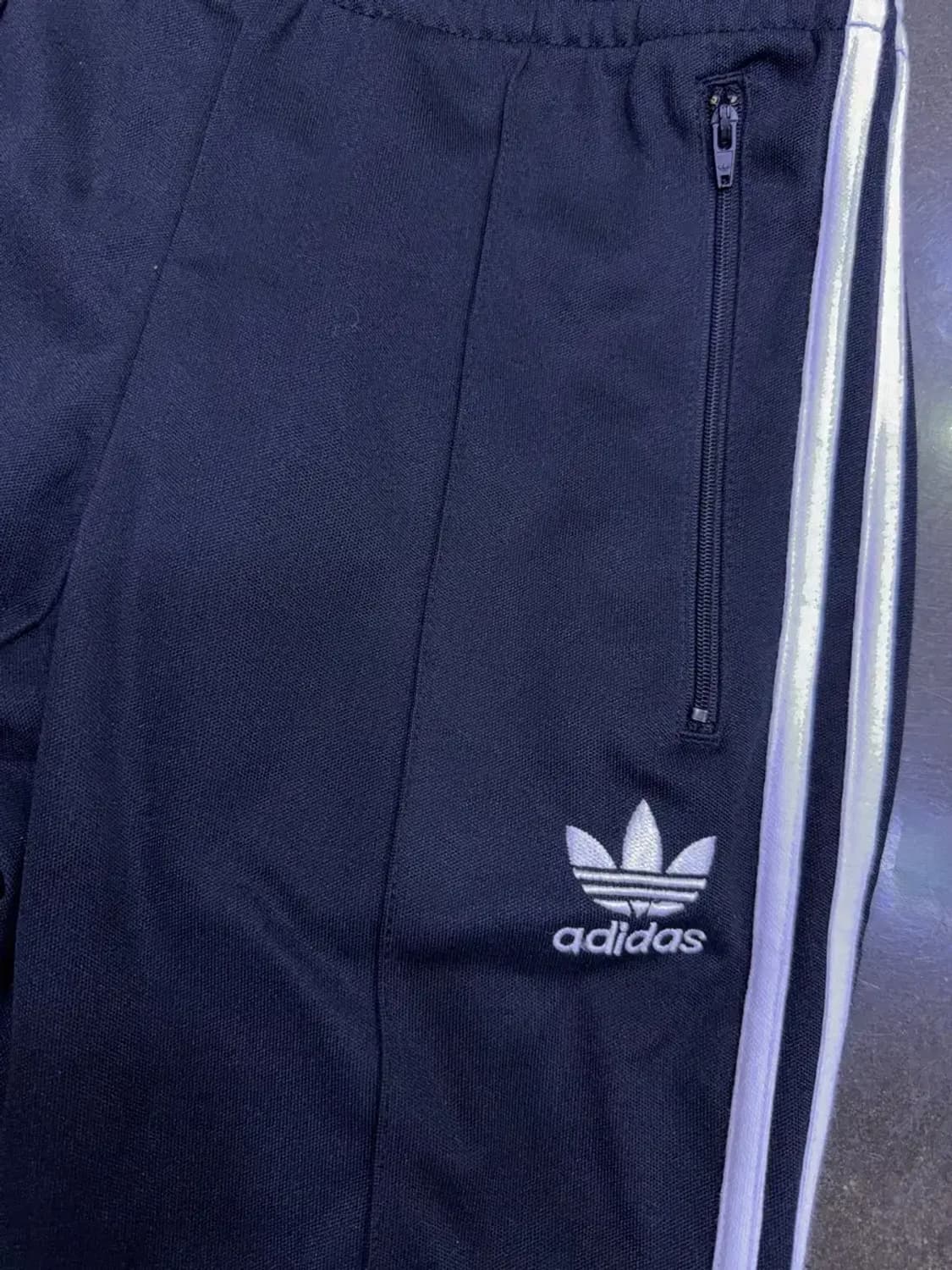 아디다스 오리지널 유로파 삼선 트레이닝 트랙팬츠 블랙 S 상품이미지6