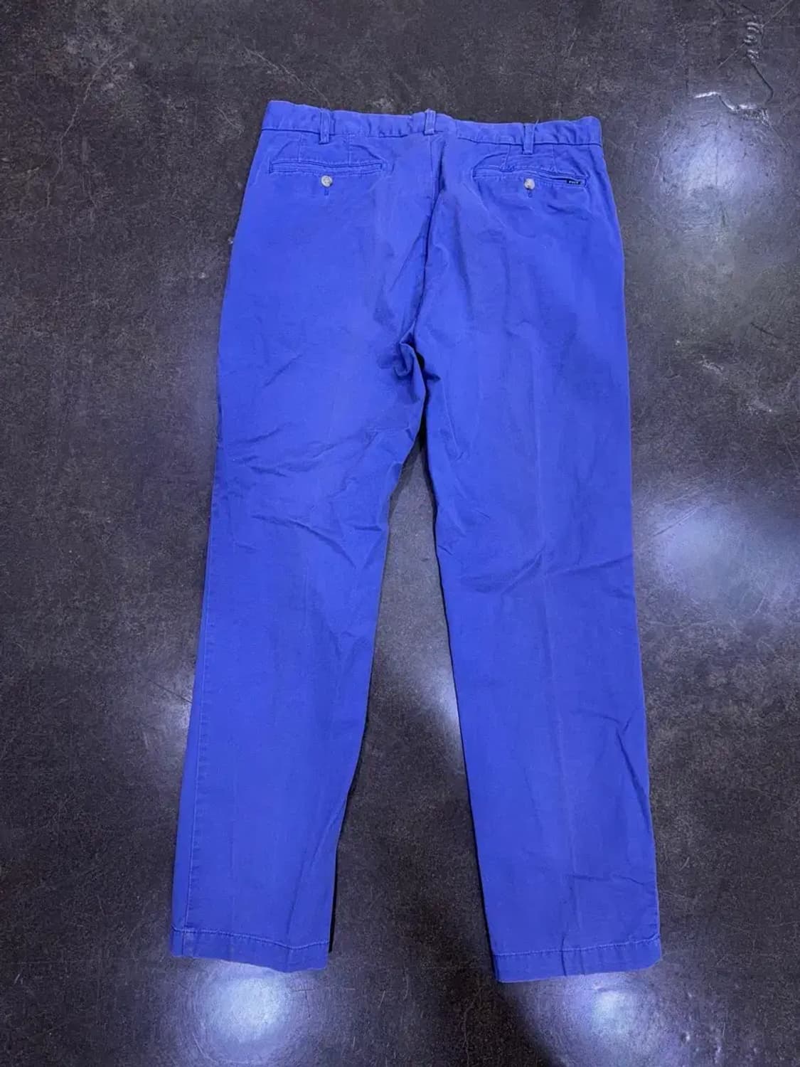 폴로 랄프로렌 스트레치 커스텀 핏 클래식 치노팬츠 블루 34 상품이미지2