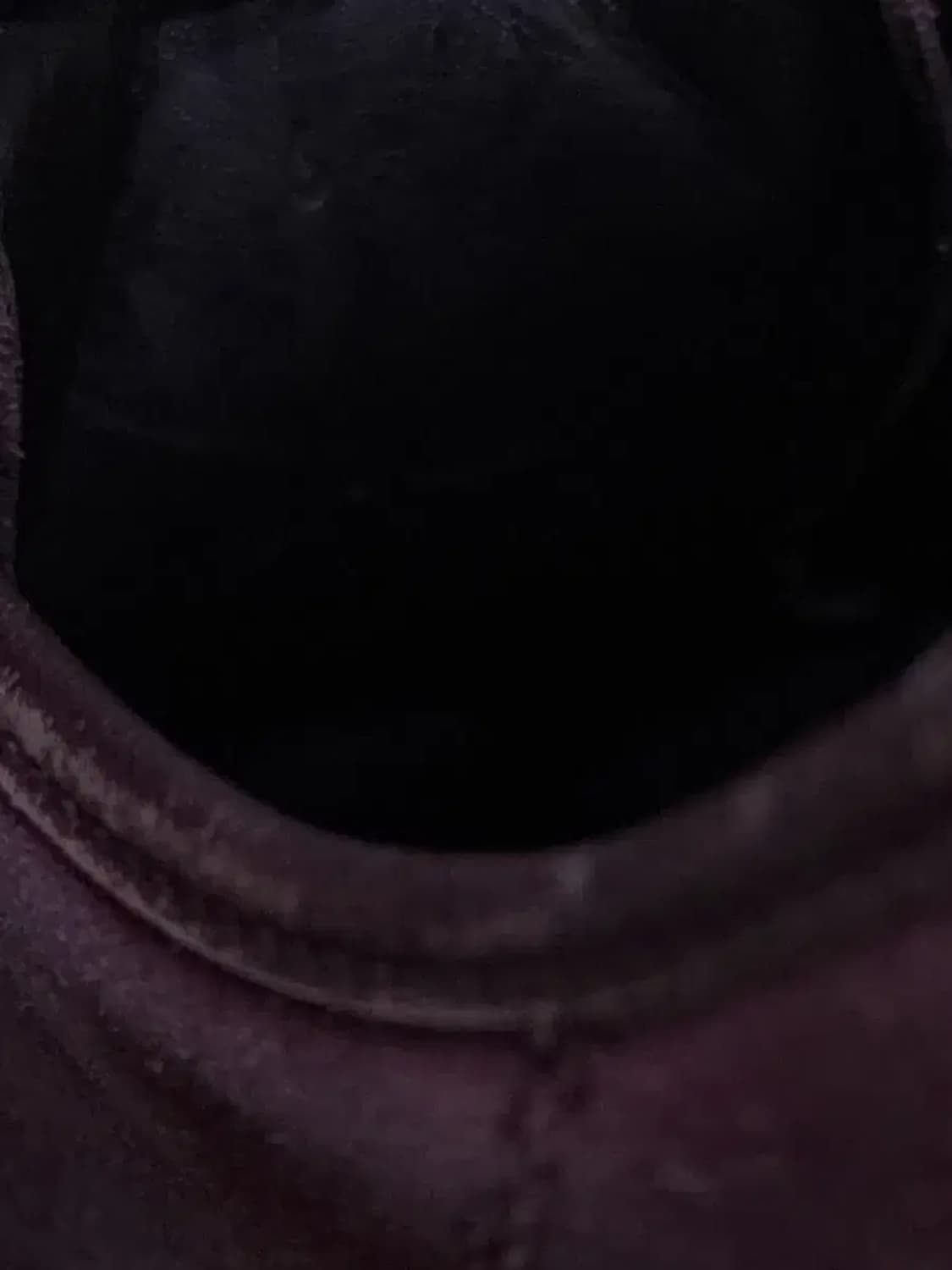 랑방 벨루어 스웨이드 레더 버건디 블랙 스니커즈 6 (250) 상품이미지9