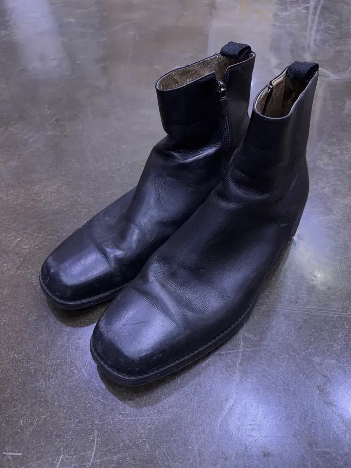 mmrb 메모러블 스퀘어토 지퍼 부츠 첼시부츠 280 상품이미지1