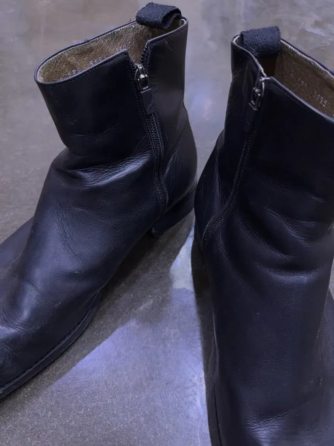 mmrb 메모러블 스퀘어토 지퍼 부츠 첼시부츠 280 상품이미지4