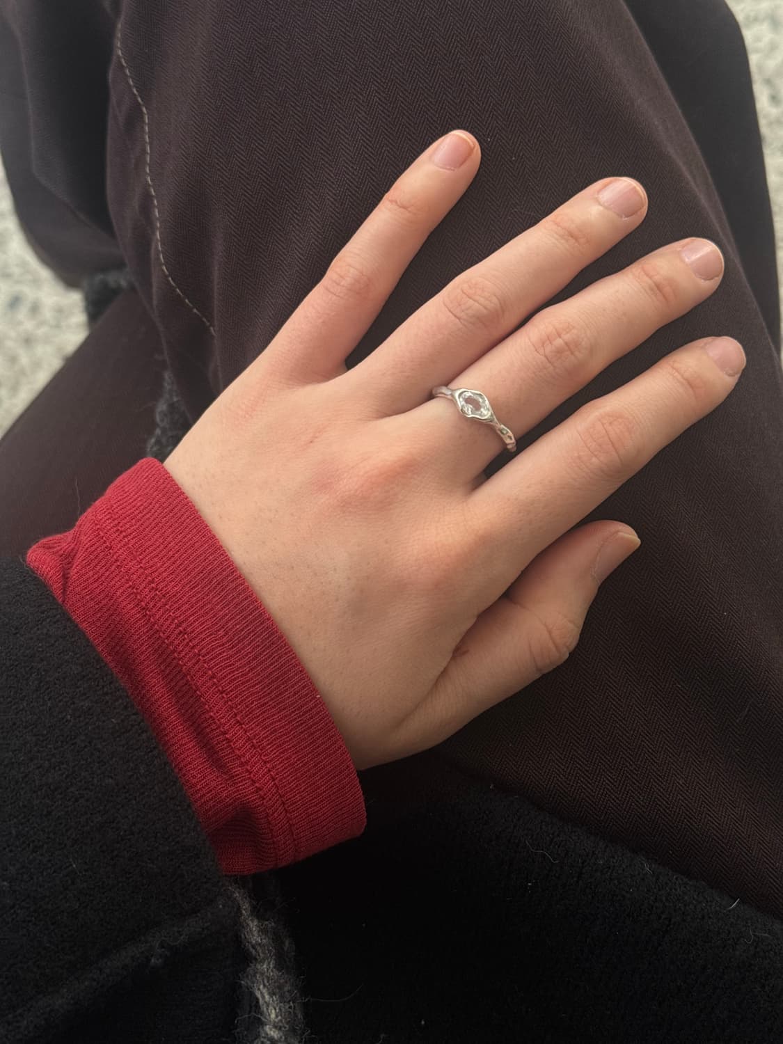 실버925 프리사이즈 반지 상품이미지2