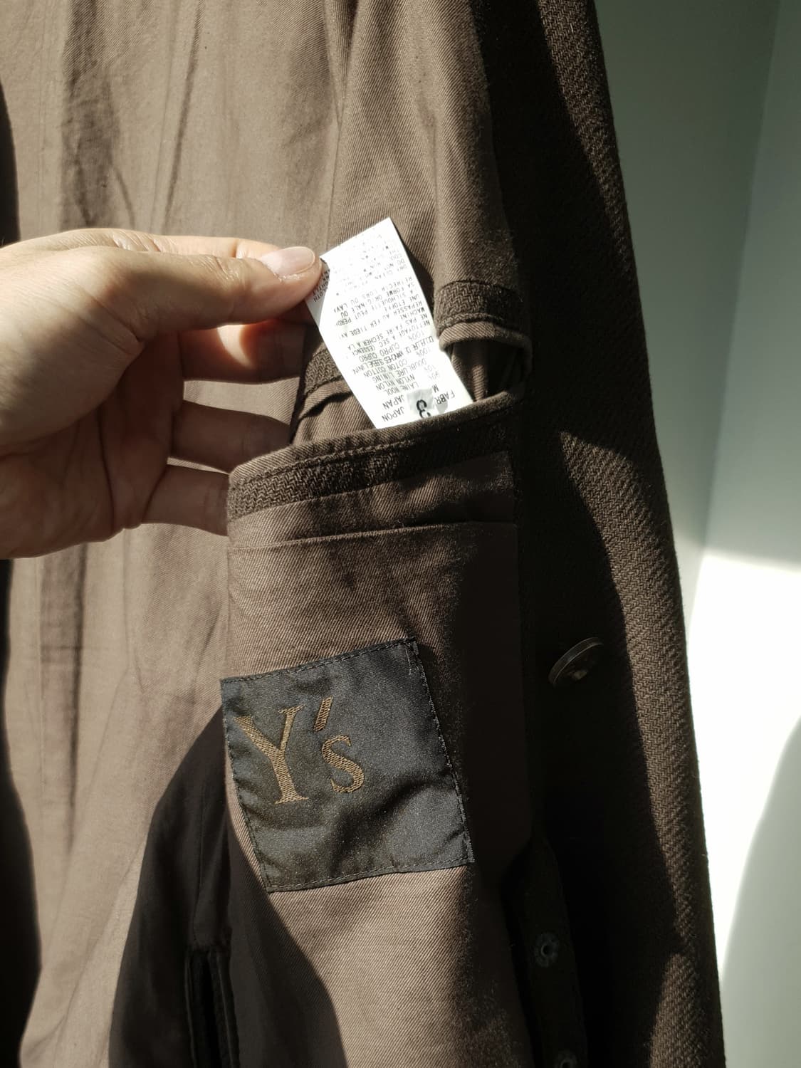 Y's tielocken Coat by Yohji Yamamoto 상품이미지10