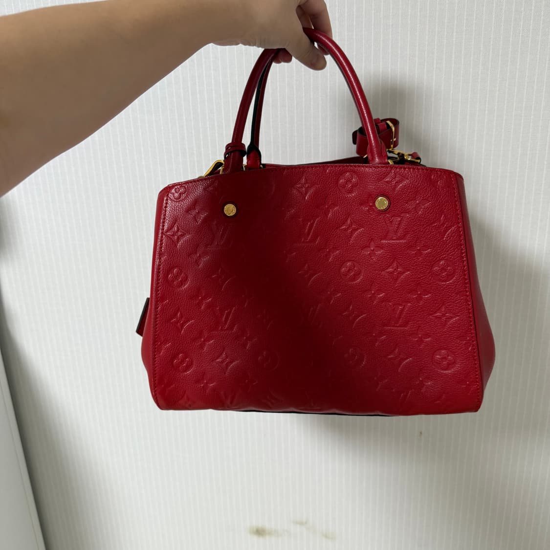 루이비통 몽테뉴 알프렝뜨 mm 레드 상품이미지2