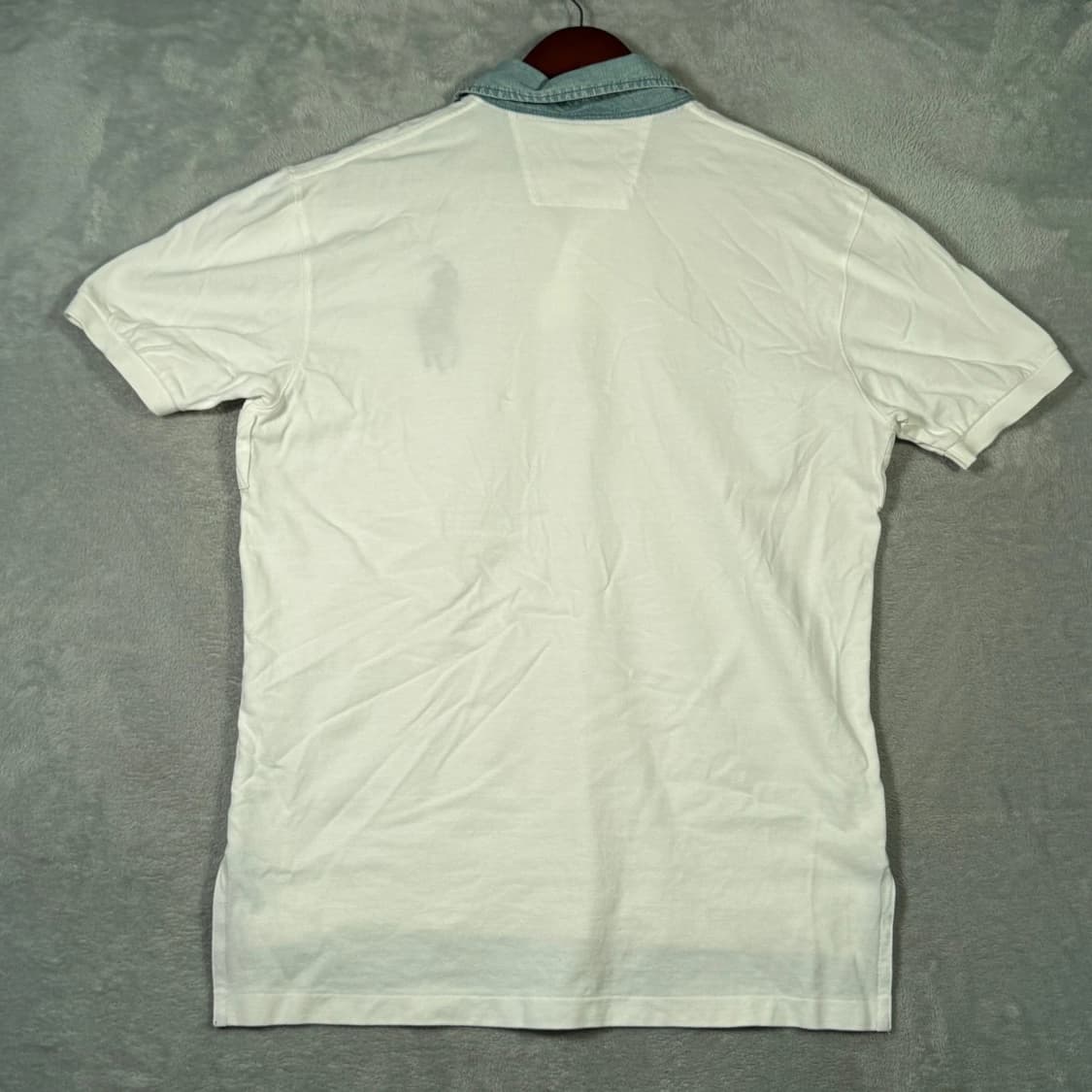 폴로 랄프로렌 USA 성조기 데님 칼라 빅포니 카라티 상품이미지5