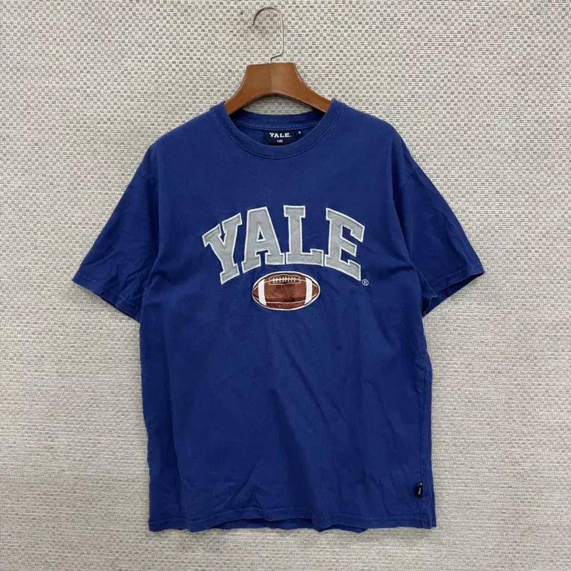 만원샵 예일 YALE 자수 빅로고 반팔티 95 M03124 상품이미지1