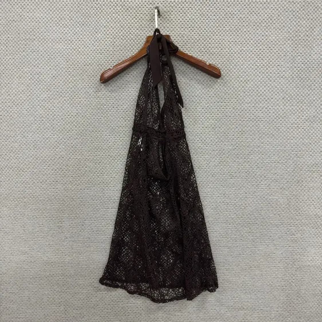 만원샵 엘르 모리걸 망사 그물 원피스 85 M03199 상품이미지2
