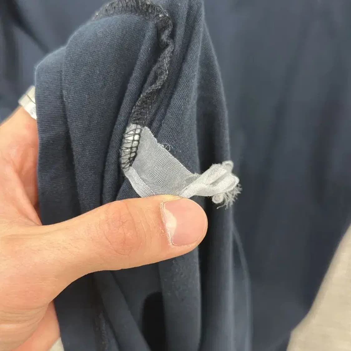 만원샵 자라 ZARA 포켓 캐주얼 반팔티 95 M03183 상품이미지4
