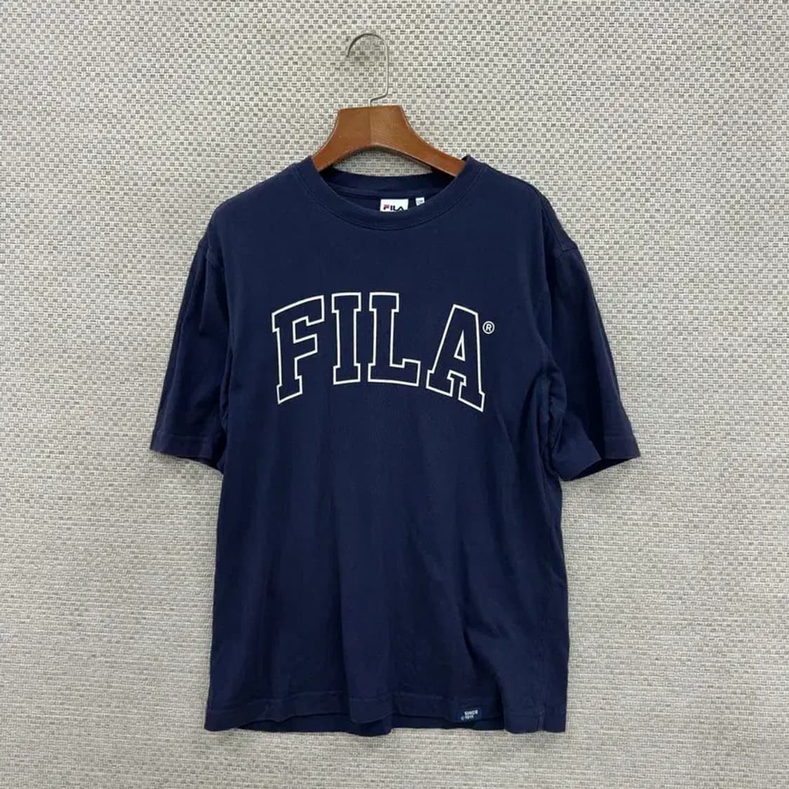 만원샵 필라 FILA 빅로고 캐주얼 반팔티 95 M03207 상품이미지1