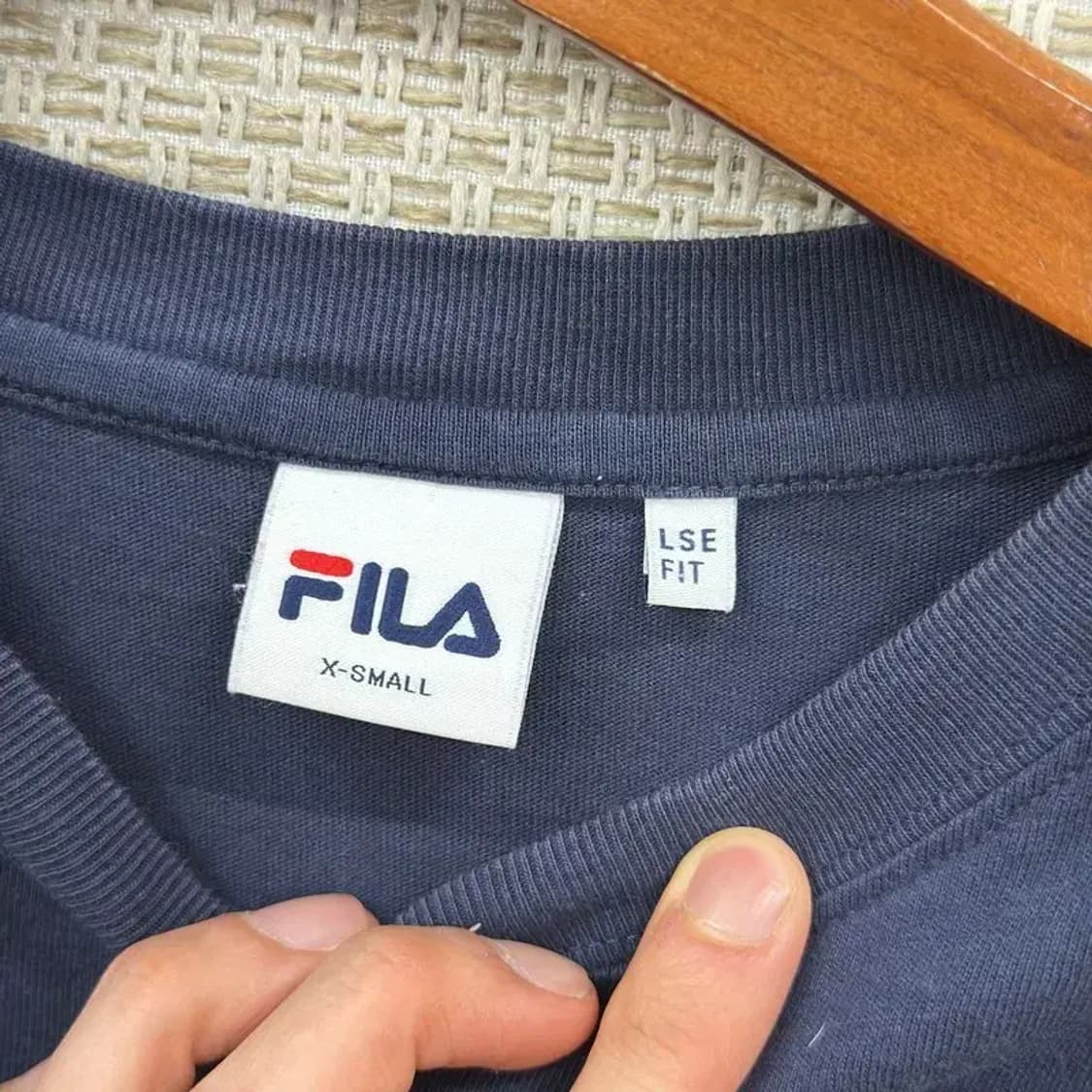 만원샵 필라 FILA 빅로고 캐주얼 반팔티 95 M03207 상품이미지3