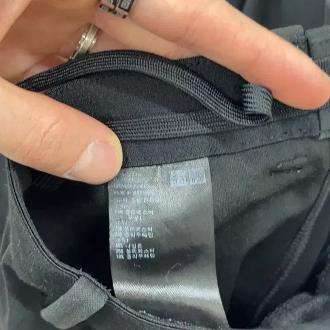 만원샵 유니클로 캐주얼 슬랙스 스판 바지 M M03807 상품이미지3