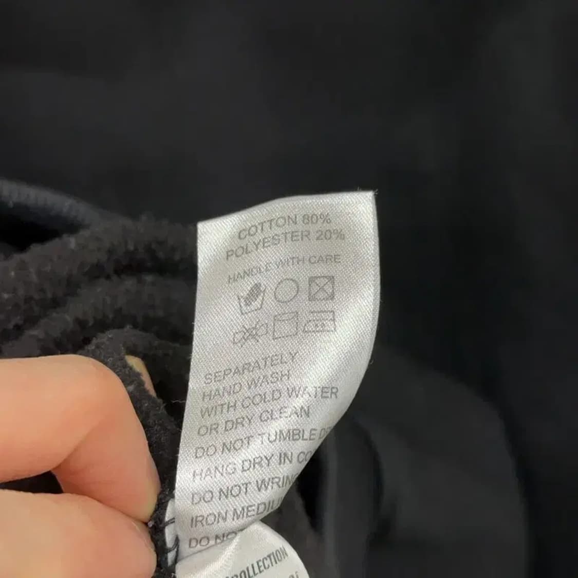 만원샵 OIOI 캐주얼 빅로고 기모 후드티 95 M03818 상품이미지3