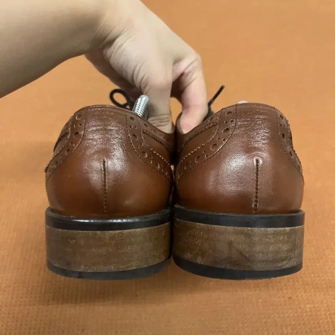 젠틀맨컨셉 빈티지 남성 정장구두 윙팁 로퍼 260 G08135 상품이미지2