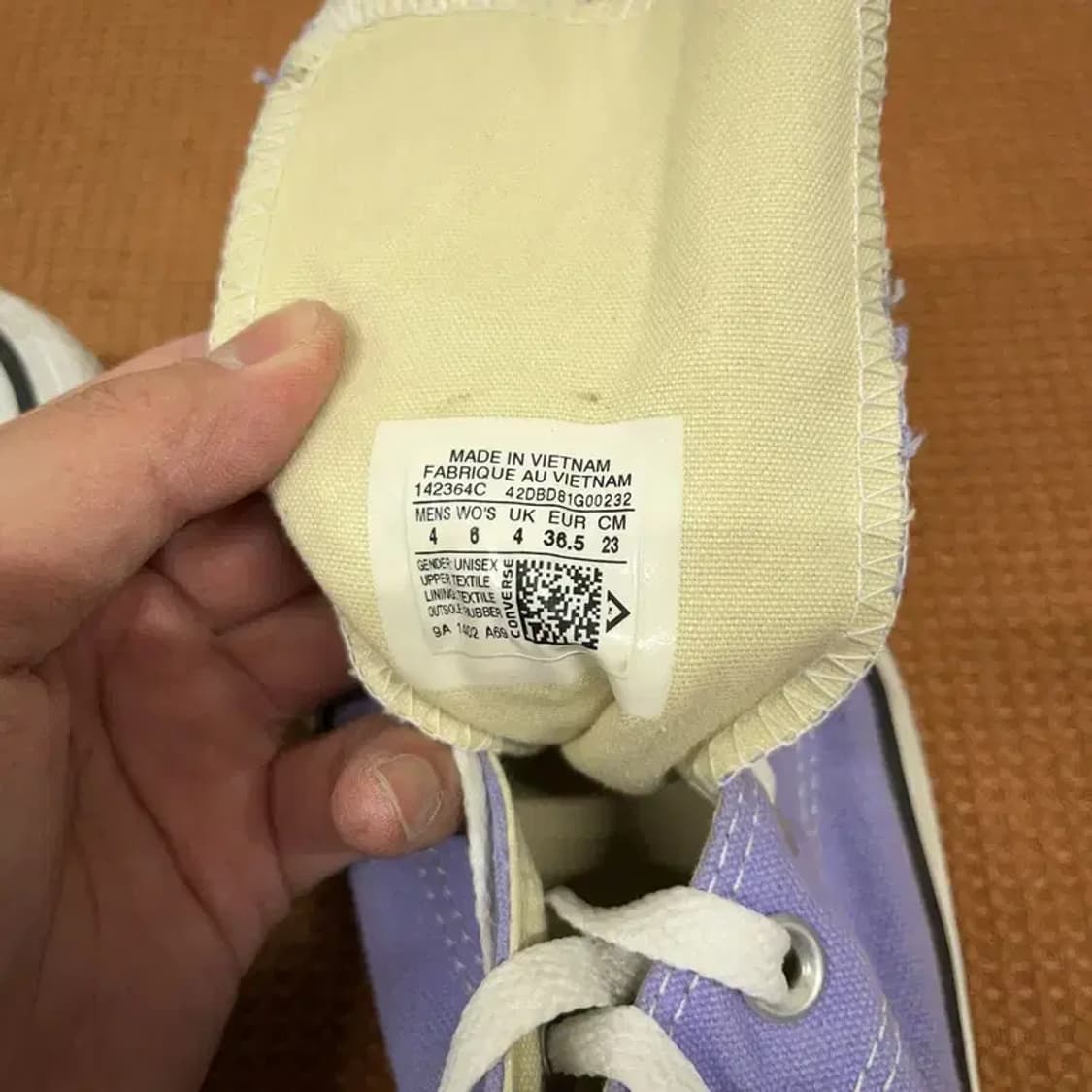 컨버스 척테일러 올스타 하이 스니커즈 운동화 230 G08346 상품이미지5