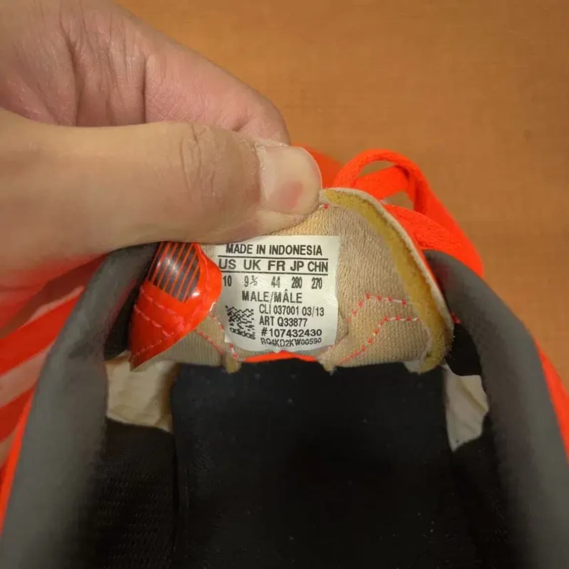 아디다스 F10 TRX HG 축구화 운동화 280 G08363 상품이미지5