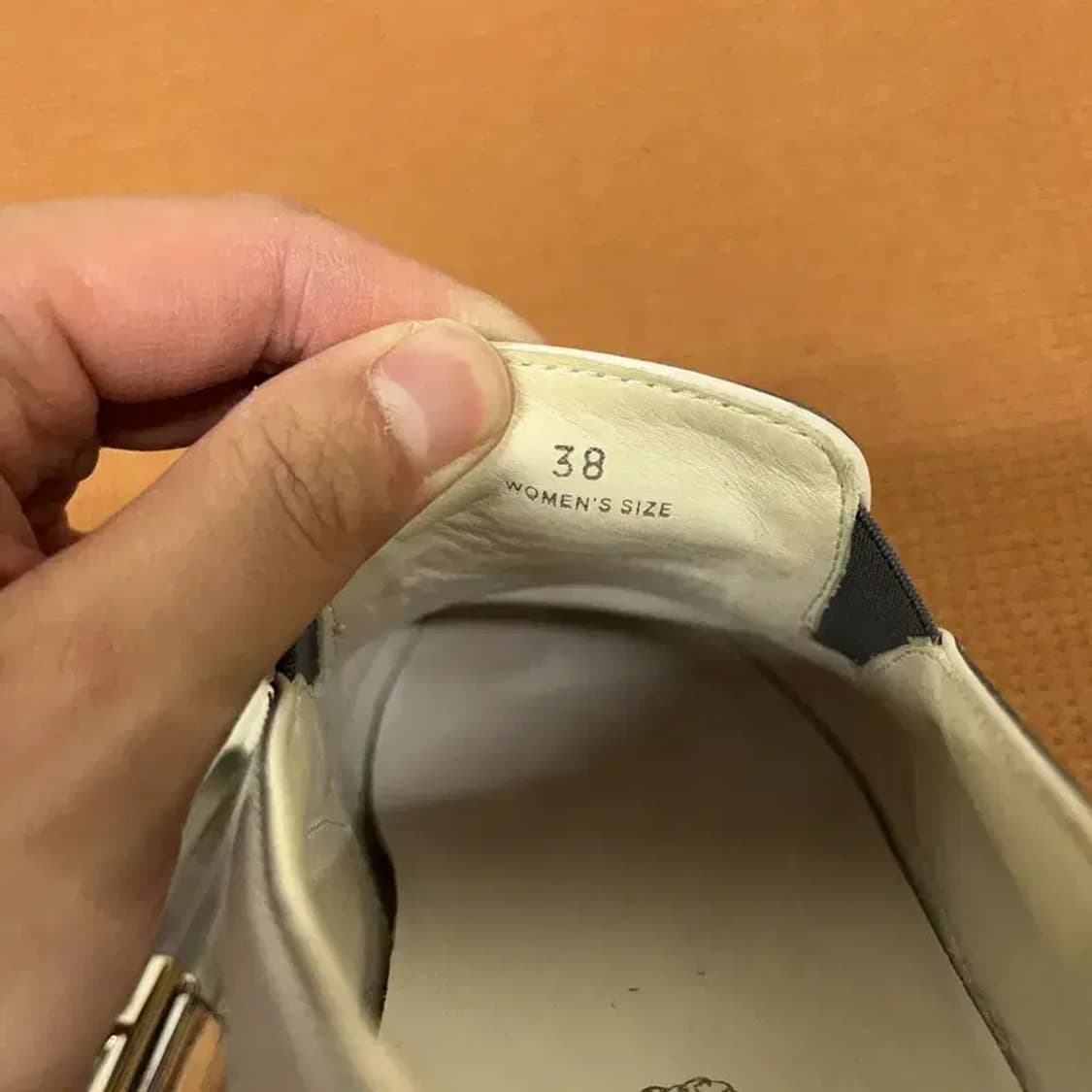 토즈 실버 테슬 슬립온 신발 38 G08368 상품이미지5