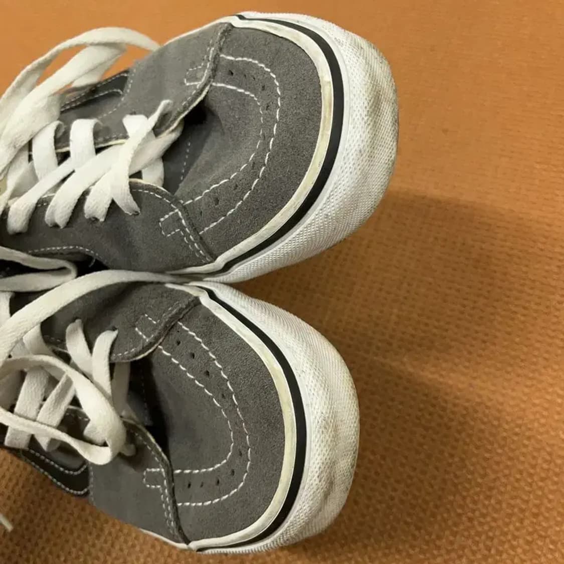 반스 올드스쿨 스웨이드 그레이 스니커즈 신발 240 G08377 상품이미지6